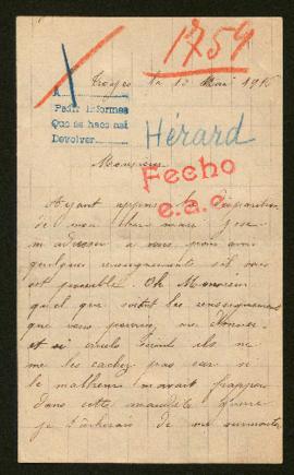 Expediente de Gustave Hérard