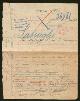 Expediente de la familia Labouglie Posdevin