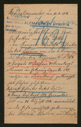 Expediente de Jakob Jachum