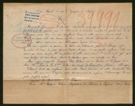 Expediente de Elisé Octave Pasquis