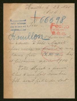 Expediente de Charles Bouillon
