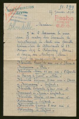 Expediente de la familia Duhin