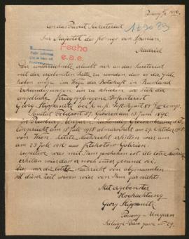 Expediente de Georg Stippanitz