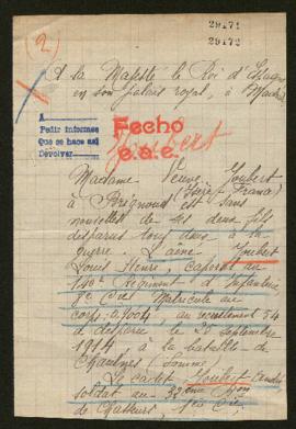 Expediente de Louis Henri Joubert y André Joubert