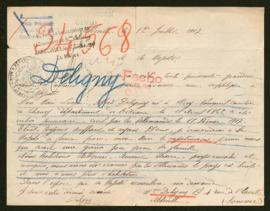 Expediente de Lucien Alfred Deligny