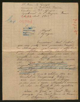 Expediente de Henri Marie Justin Gasc