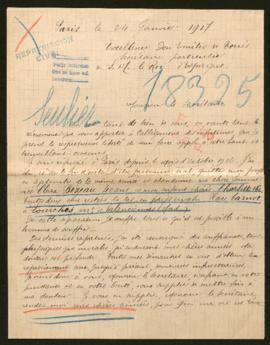 Expediente de la familia Sculier Bézeau