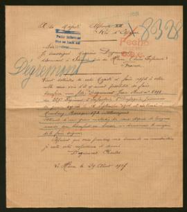 Expediente de Jean Dégrémont