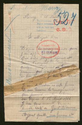 Expediente de madame Henny