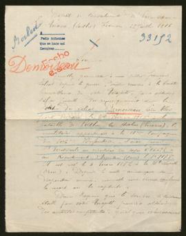 Expediente de Léon Albert Demoiseau