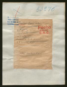 Expediente de Henri Celestin Janton