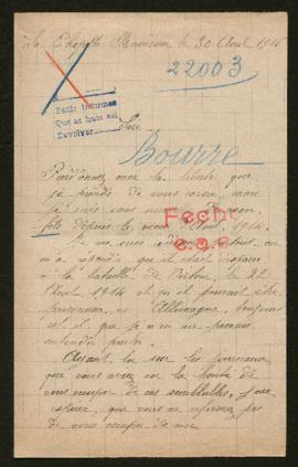 Expediente de Eugène Beurré