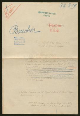 Expediente de Léonie Boucher