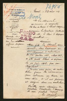 Expediente de Marc Armand Le Moal