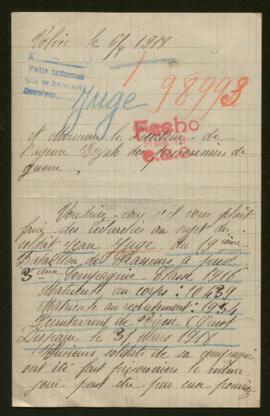 Expediente de Jean Juge