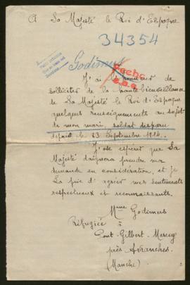 Expediente de Abel Léon Godimus