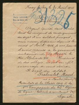 Expediente de Marcel Fraboulet