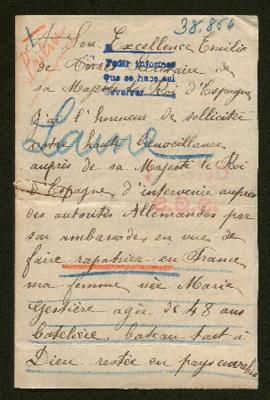 Expediente de Marie Laine Gestière