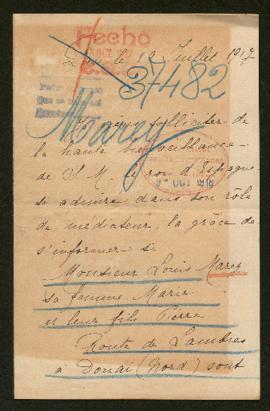 Expediente de la familia Marey