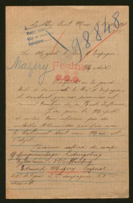 Expediente de Edouard Mazéry