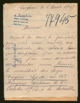 Expediente de Eugène Lynde