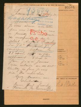 Expediente de Auguste Lesachey