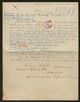 Expediente de Marcel Glédel