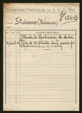 Expediente de Nathalie Stoïcesco