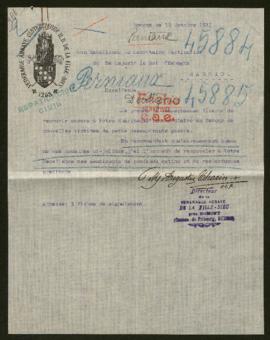 Expediente de las familias Perniaux Lacroix y Decottignies Flipo