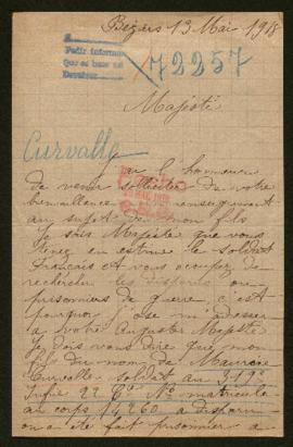 Expediente de Maurice Curvalle