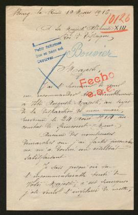 Expediente de Anatole Joseph Bouvier