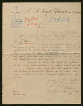 Expediente de Léon Lacroix