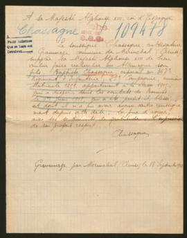 Expediente de Baptiste Chassagne