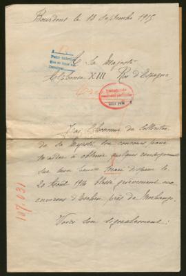 Expediente de Alexis Henri Crinon