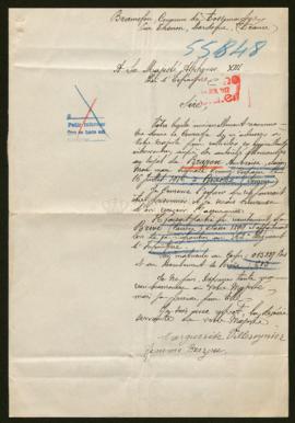 Expediente de Ambroise Brazou