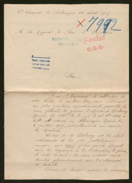 Expediente de Maurice Delevoy