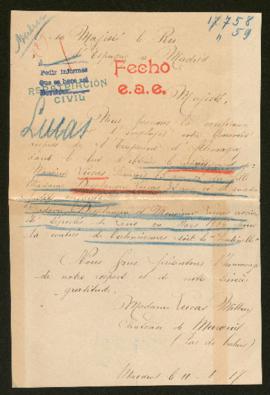 Expediente de la familia Lucas Desplanque