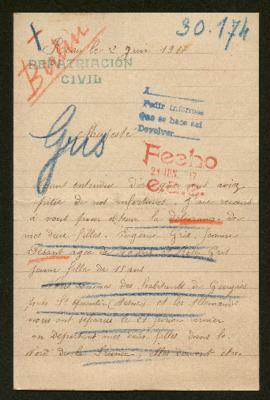 Expediente de la familia Gris Pesant