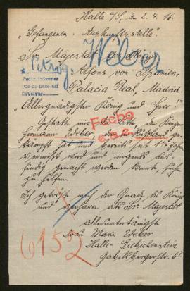 Expediente de Hermann Weber