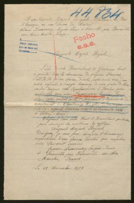 Expediente de Eugène Louis Lesavourey