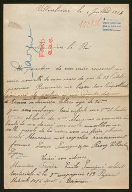 Expediente de Firmin Emile Sauvigné