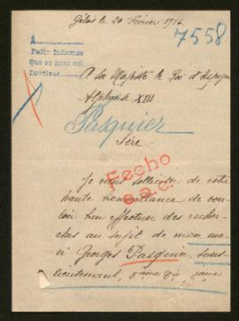 Expediente de Georges Pasquier