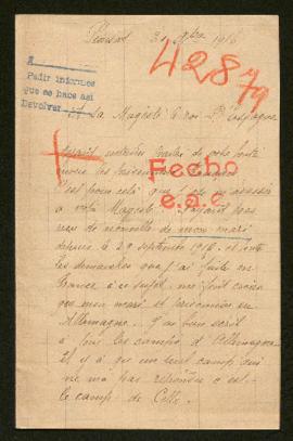 Expediente de Auguste Chatard