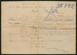 Expediente de Jean Baptiste Roux