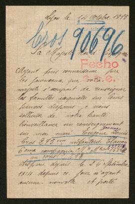 Expediente de Eugène Joannes Louis Cros