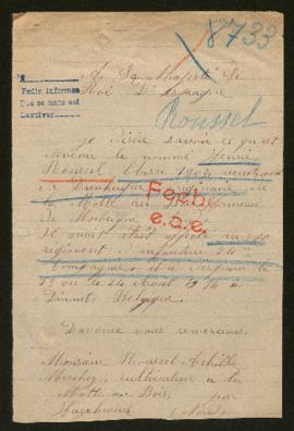 Expediente de Henri Roussel