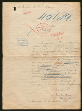 Expediente de Jules Crols