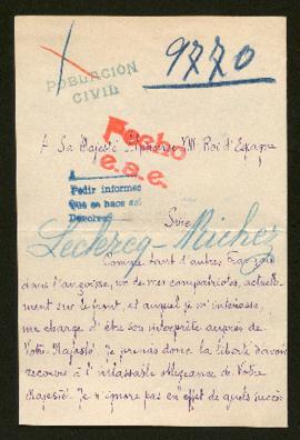 Expediente de madame Leclercq Richez