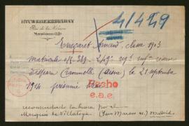 Expediente de Arnaud Erreçaret