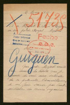 Expediente de Alexandre Guégnen